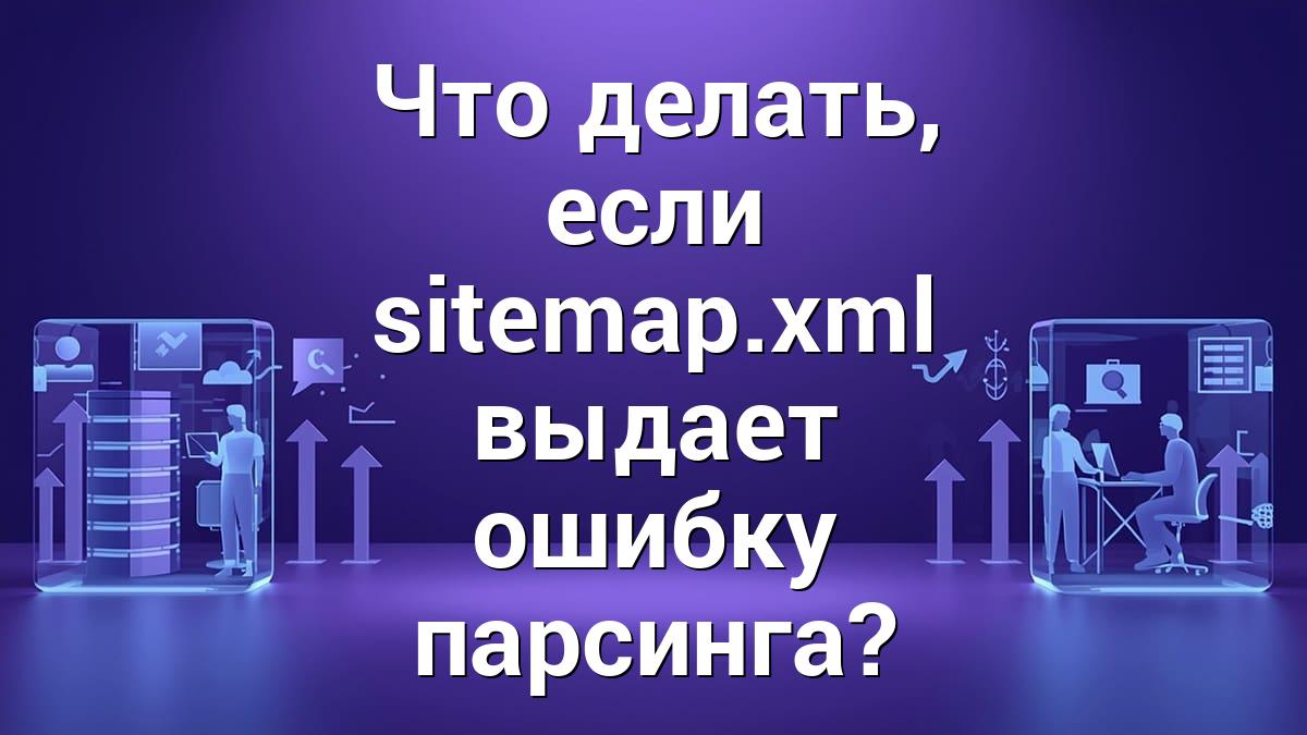 Что делать, если sitemap.xml выдает ошибку парсинга?