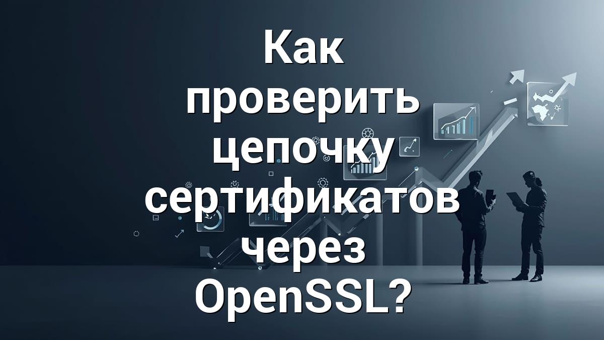 Как проверить цепочку сертификатов через OpenSSL?