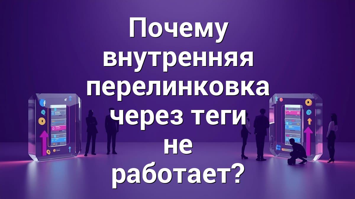 Почему внутренняя перелинковка через теги не работает?